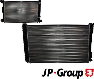 JP Group 1114208300 - Радиатор, охлаждение двигателя autosila-amz.com