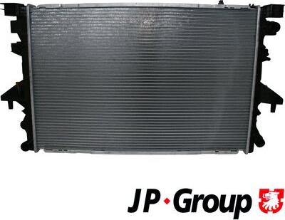 JP Group 1114207600 - Радиатор, охлаждение двигателя autosila-amz.com