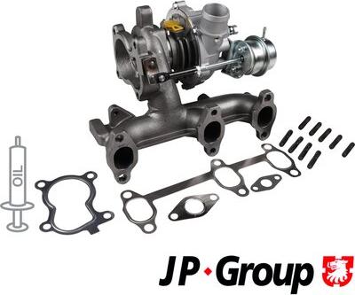 JP Group 1117404300 - Турбина, компрессор autosila-amz.com