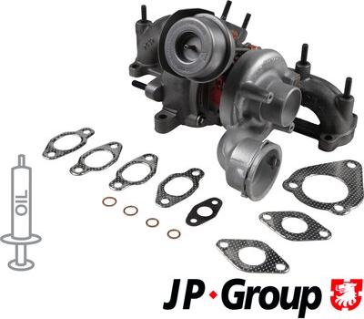 JP Group 1117405200 - Турбина, компрессор autosila-amz.com