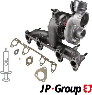 JP Group 1117406500 - Турбина, компрессор autosila-amz.com