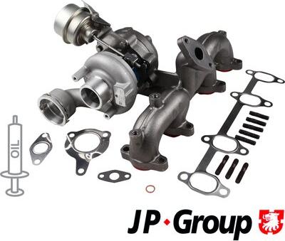 JP Group 1117403800 - Турбина, компрессор autosila-amz.com