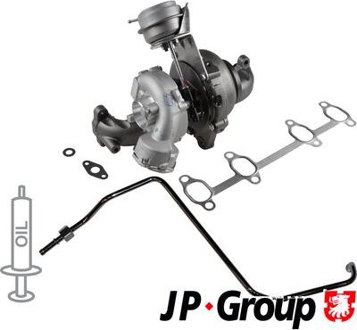 JP Group 1117800810 - Турбина, компрессор autosila-amz.com