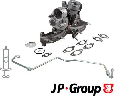 JP Group 1117801410 - Турбина, компрессор autosila-amz.com