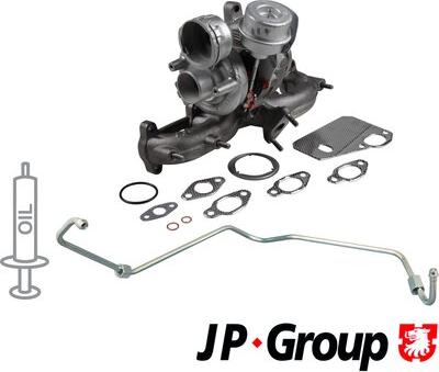 JP Group 1117801110 - Турбина, компрессор autosila-amz.com