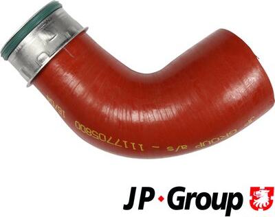 JP Group 1117705800 - Трубка, нагнетание воздуха autosila-amz.com