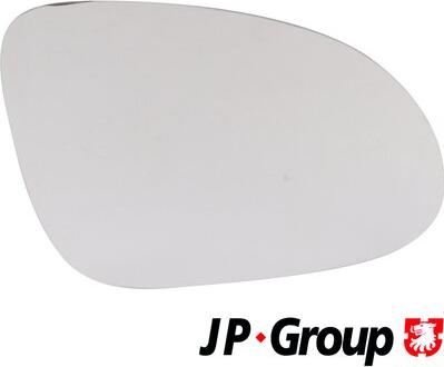 JP Group 1189304580 - Зеркальное стекло, наружное зеркало autosila-amz.com