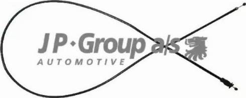 JP Group 1170700800 - Тросик замка капота autosila-amz.com