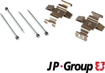 JP Group 1364004510 - Комплектующие для колодок дискового тормоза autosila-amz.com