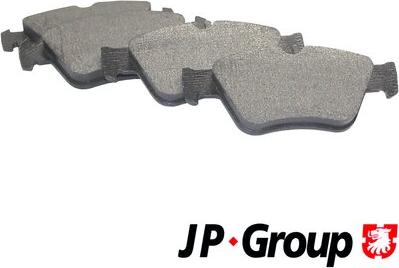 JP Group 1363600910 - Тормозные колодки, дисковые, комплект autosila-amz.com