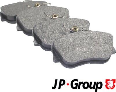 JP Group 1363600410 - Тормозные колодки, дисковые, комплект autosila-amz.com
