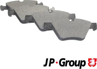 JP Group 1363601010 - Тормозные колодки, дисковые, комплект autosila-amz.com