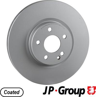 JP Group 1363109500 - Тормозной диск autosila-amz.com
