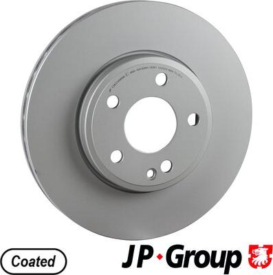 JP Group 1363109000 - Тормозной диск autosila-amz.com