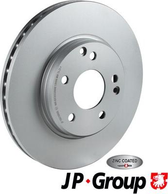 JP Group 1363106600 - Тормозной диск autosila-amz.com