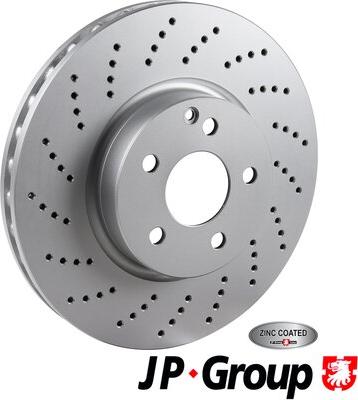 JP Group 1363101800 - Тормозной диск autosila-amz.com