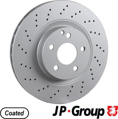 JP Group 1363108600 - Тормозной диск autosila-amz.com