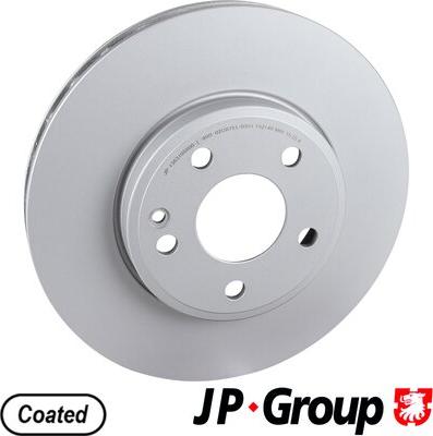 JP Group 1363108800 - Тормозной диск autosila-amz.com