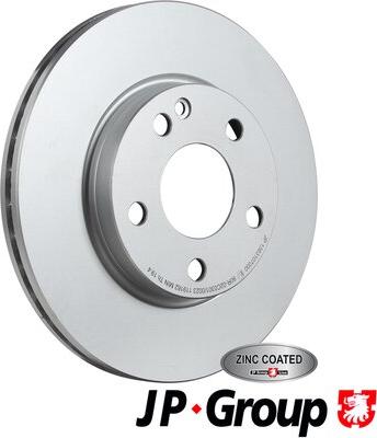 JP Group 1363107000 - Тормозной диск MB W169 <15/W245 <11 autosila-amz.com