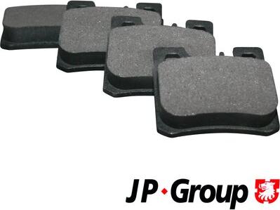 JP Group 1363700410 - Тормозные колодки, дисковые, комплект autosila-amz.com