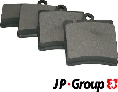 JP Group 1363700610 - Тормозные колодки, дисковые, комплект autosila-amz.com