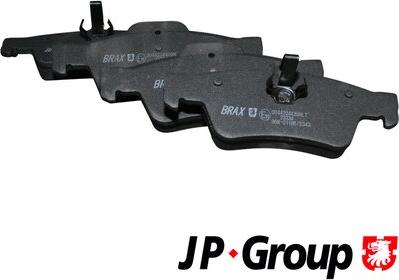 JP Group 1363701010 - Тормозные колодки, дисковые, комплект autosila-amz.com