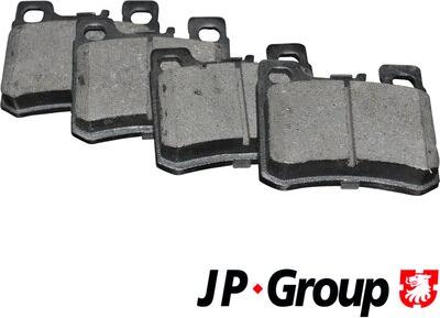 JP Group 1363702110 - Тормозные колодки, дисковые, комплект autosila-amz.com