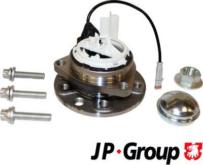 JP Group 1241401100 - Ступица колеса, поворотный кулак autosila-amz.com