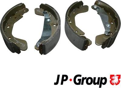 JP Group 1263900710 - Комплект тормозных колодок, барабанные autosila-amz.com