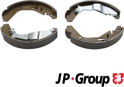 JP Group 1263901710 - Комплект тормозных колодок, барабанные autosila-amz.com