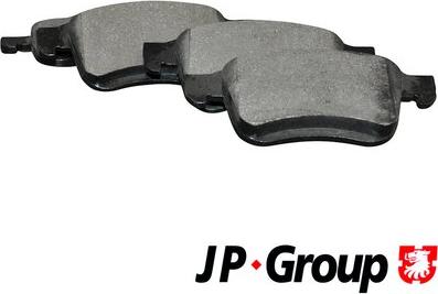 JP Group 1263604010 - Тормозные колодки, дисковые, комплект autosila-amz.com