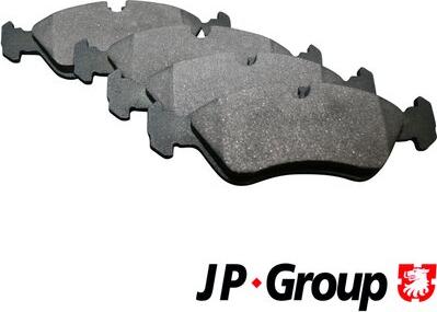 JP Group 1263600910 - Тормозные колодки, дисковые, комплект autosila-amz.com