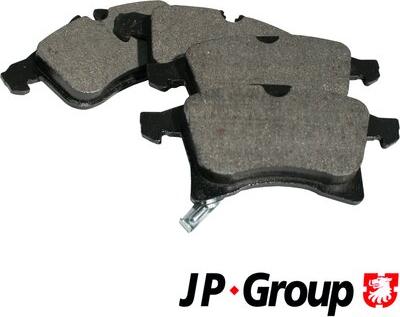 JP Group 1263600410 - Тормозные колодки, дисковые, комплект autosila-amz.com