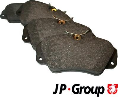 JP Group 1263600110 - Тормозные колодки, дисковые, комплект autosila-amz.com