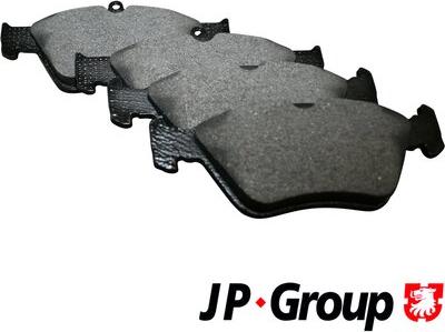 JP Group 1263600710 - Тормозные колодки, дисковые, комплект autosila-amz.com