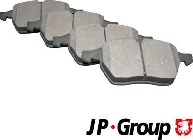 JP Group 1263601010 - Тормозные колодки, дисковые, комплект autosila-amz.com