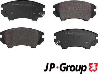 JP Group 1263602410 - Тормозные колодки, дисковые, комплект autosila-amz.com