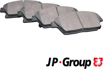 JP Group 1263602610 - Тормозные колодки, дисковые, комплект autosila-amz.com