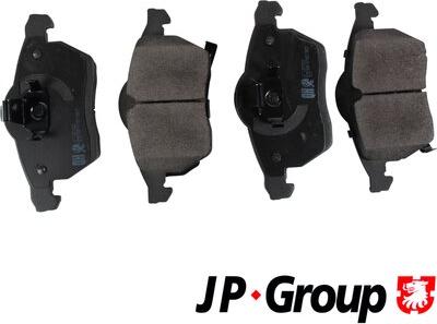 JP Group 1263602810 - Тормозные колодки, дисковые, комплект autosila-amz.com