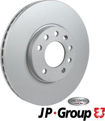 JP Group 1263104900 - Тормозной диск autosila-amz.com