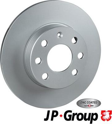 JP Group 1263104500 - Тормозной диск autosila-amz.com