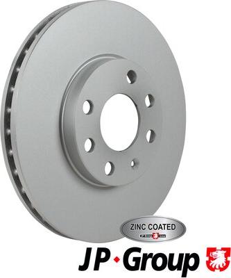 JP Group 1263105100 - Тормозной диск autosila-amz.com