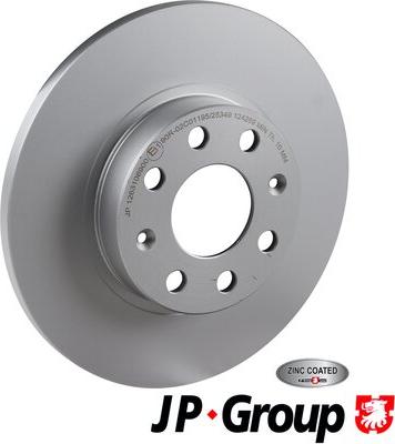 JP Group 1263106900 - Тормозной диск autosila-amz.com