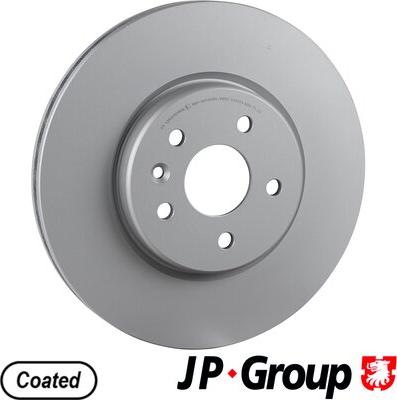 JP Group 1263107400 - Тормозной диск autosila-amz.com