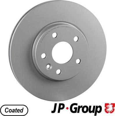 JP Group 1263107300 - Тормозной диск autosila-amz.com
