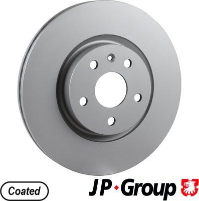 JP Group 1263107700 - Тормозной диск autosila-amz.com