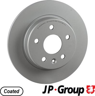 JP Group 1263204500 - Тормозной диск autosila-amz.com