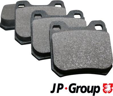 JP Group 1263700410 - Тормозные колодки, дисковые, комплект autosila-amz.com