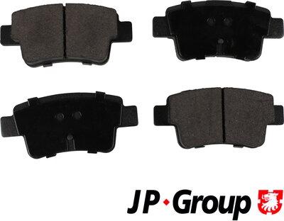 JP Group 1263701010 - Тормозные колодки, дисковые, комплект autosila-amz.com