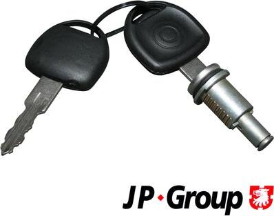 JP Group 1287500600 - Цилиндр замка autosila-amz.com
